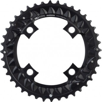 Звезда передняя SHIMANO DEORE, для M6000, 40T-AN, черный Звезда передняя SHIMANO DEORE, для M6000, 40T-AN, черный